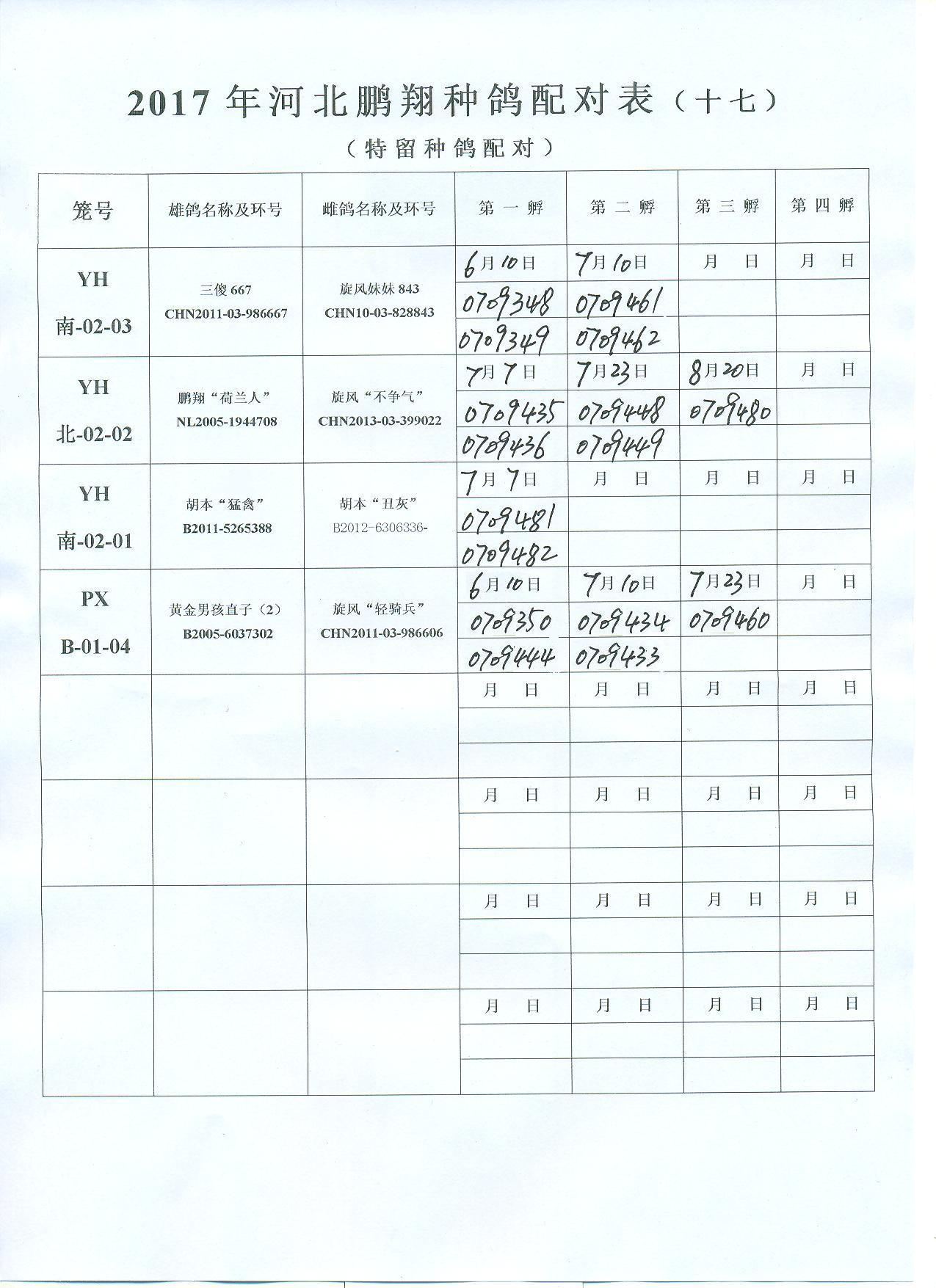 的丢失是养鸽人不争的事实,所以在"展厅新闻"栏目上传每个年度种鸽的